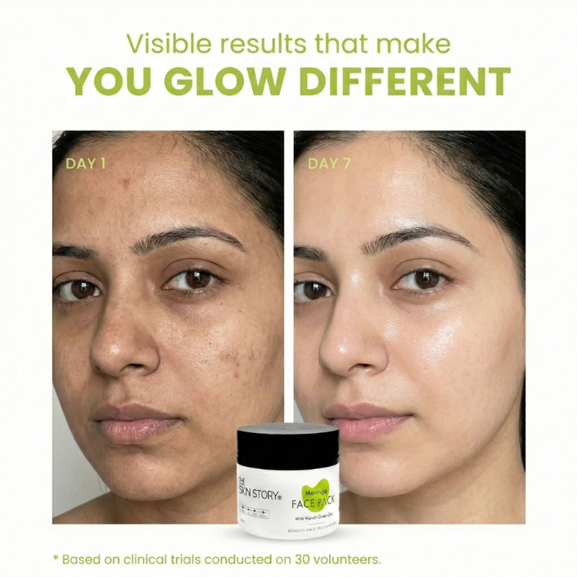 The Skin Story Moringa Face Pack For Deep Cleansing - Distacart