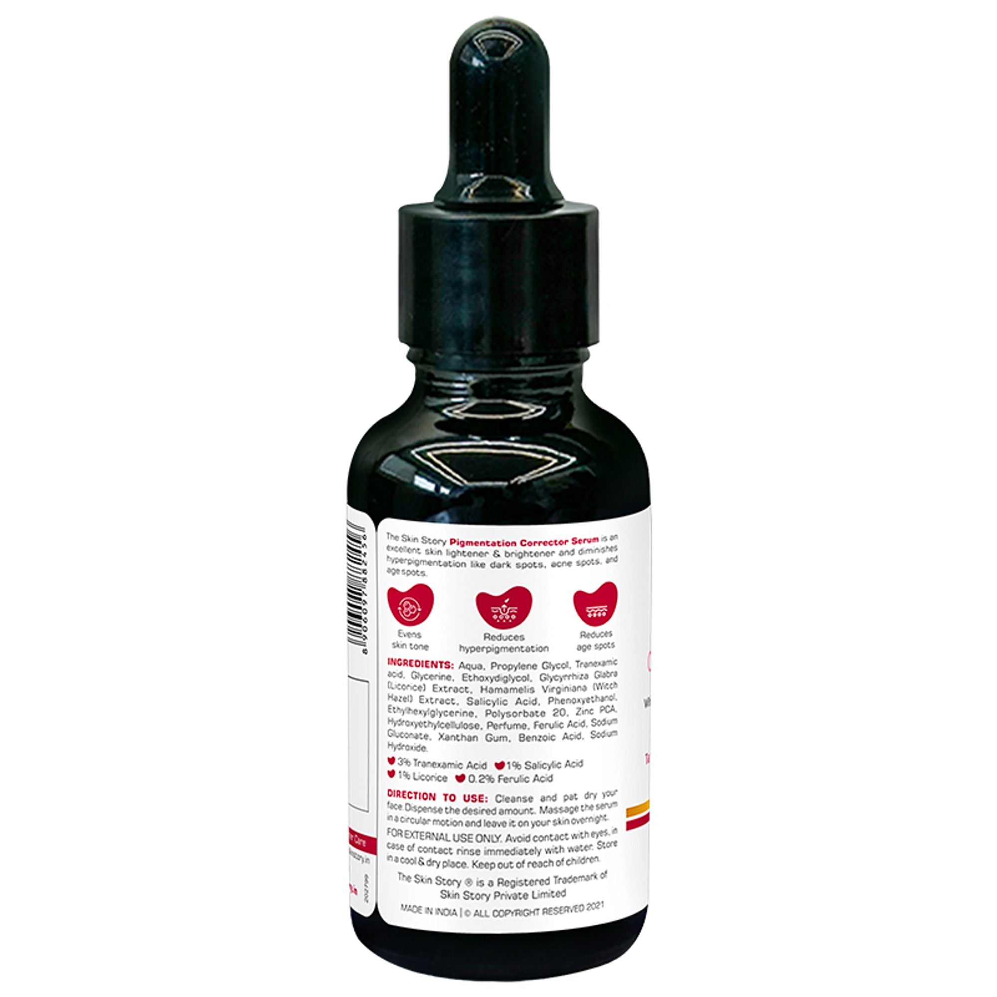 The Skin Story Anti Pigmentation Face Serum For Brighter Skin, Dark Spots, Niacinamide Alpha Arbutin - Distacart