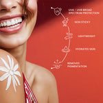 Thumbnail for The Skin Story Beetroot Glowing Skin Face Sunscreen SPF 30 PA++ For Sun Tan Dark Spots Pigmentation - Distacart