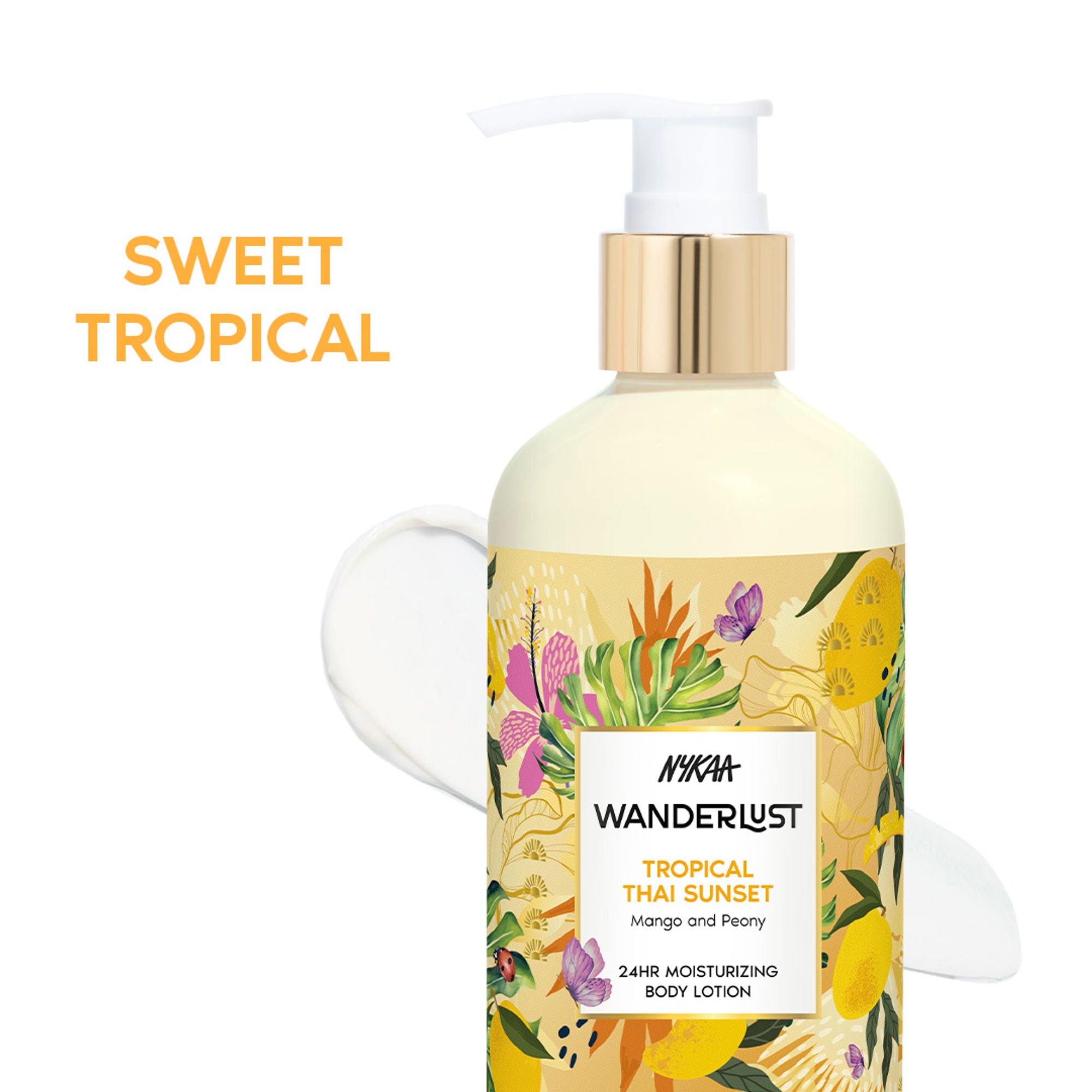 Wanderlust Moisturizing Body Lotion - Tropical Thai Sunset