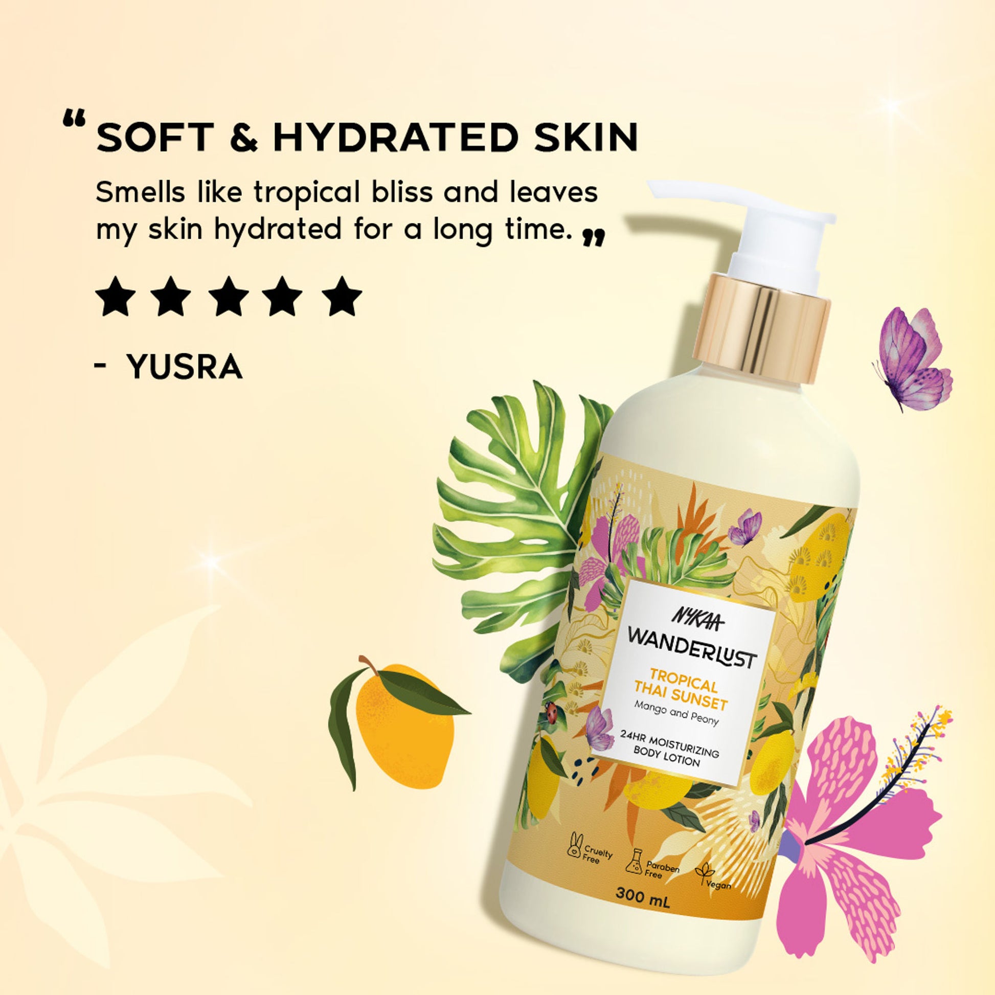 Wanderlust Moisturizing Body Lotion - Tropical Thai Sunset - Distacart