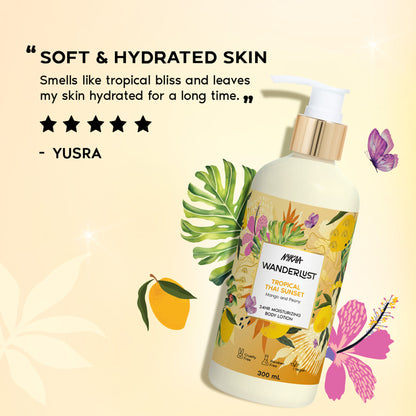 Wanderlust Moisturizing Body Lotion - Tropical Thai Sunset - Distacart
