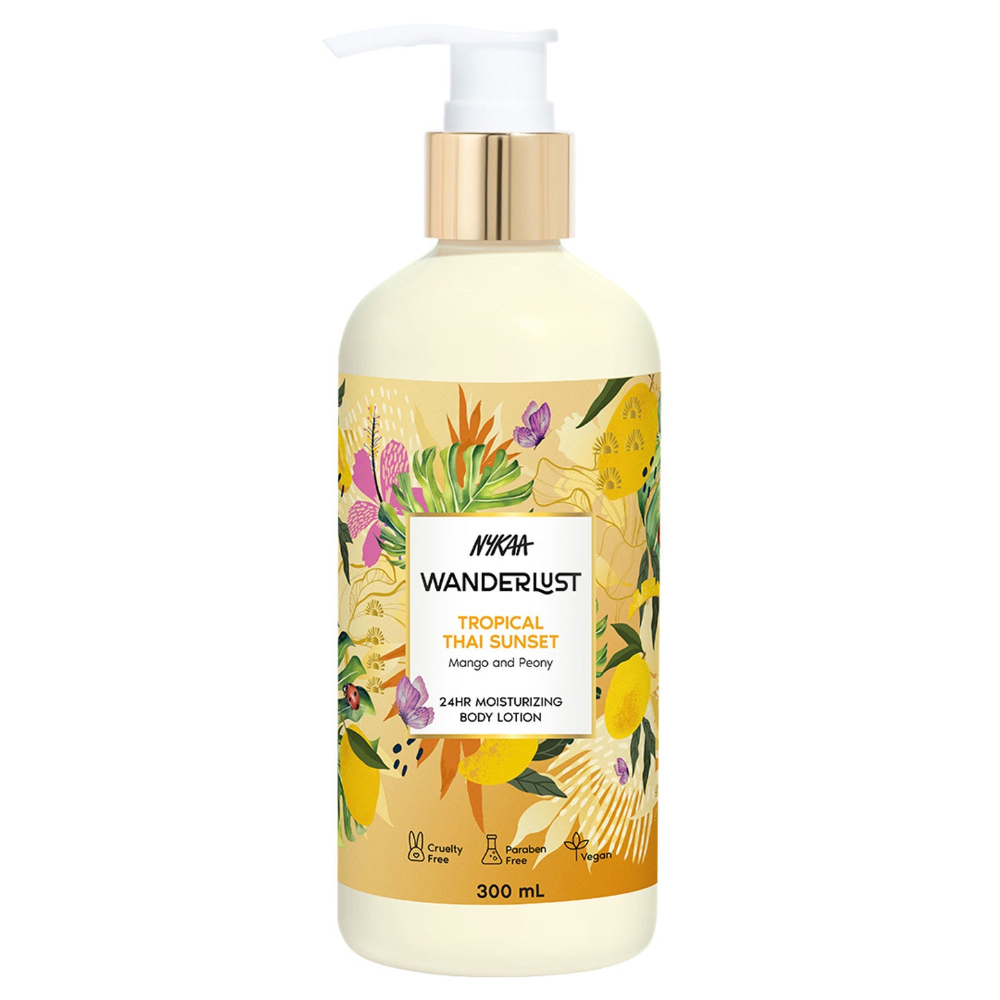 Wanderlust Moisturizing Body Lotion - Tropical Thai Sunset - Distacart