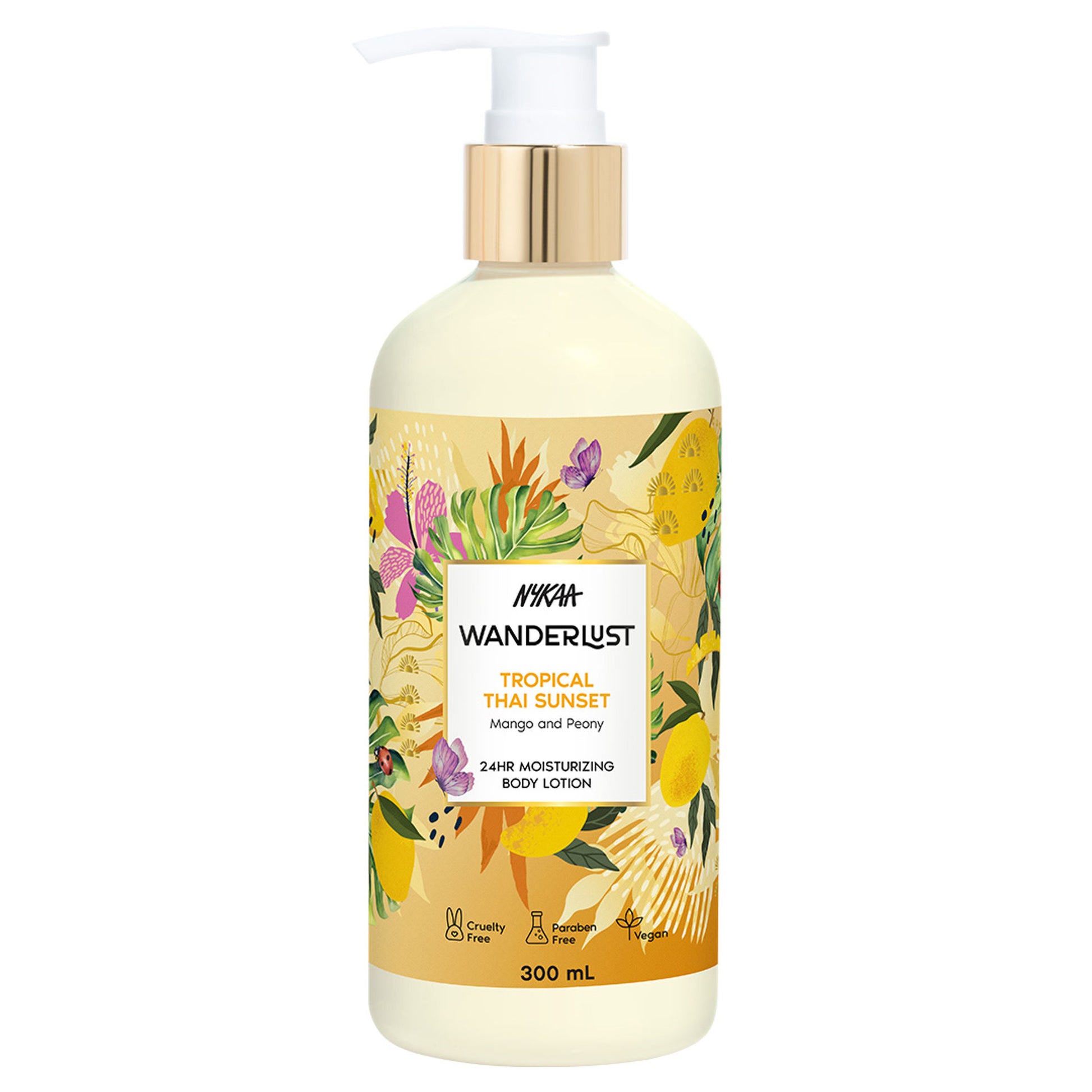 Wanderlust Moisturizing Body Lotion - Tropical Thai Sunset - Distacart
