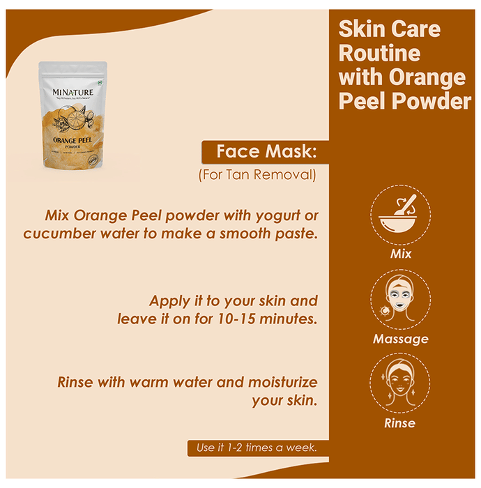 Minature Orange Peel Powder