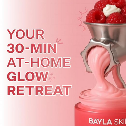 Bayla Skin Raspberry Glow Face Mask - Dista