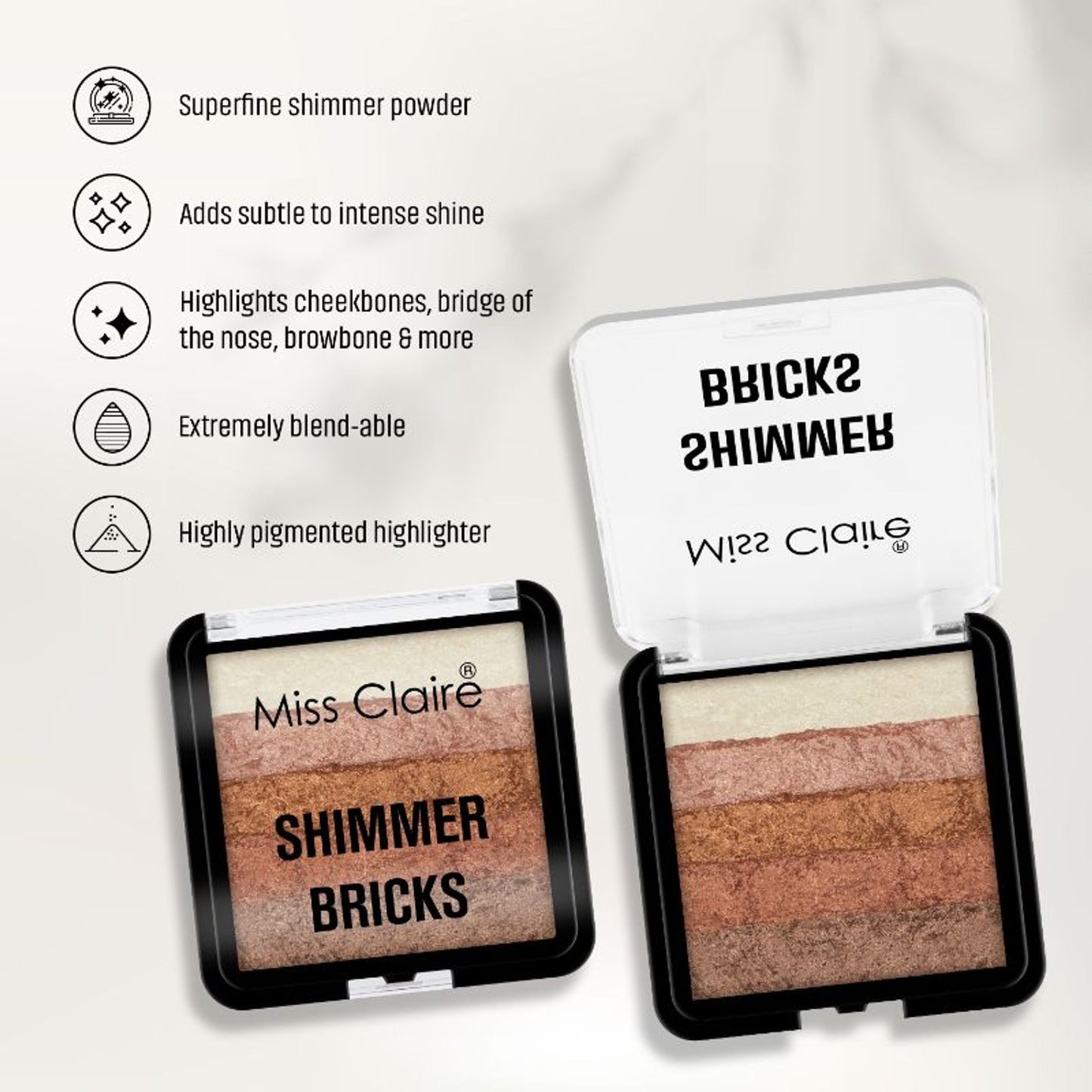 Miss Claire Shimmer Brick - 05 - Distacart