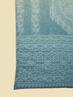 Thumbnail for Soch Floral Embroidered Regular Sequinned Kurta with Sharara & Dupatta - Distacart