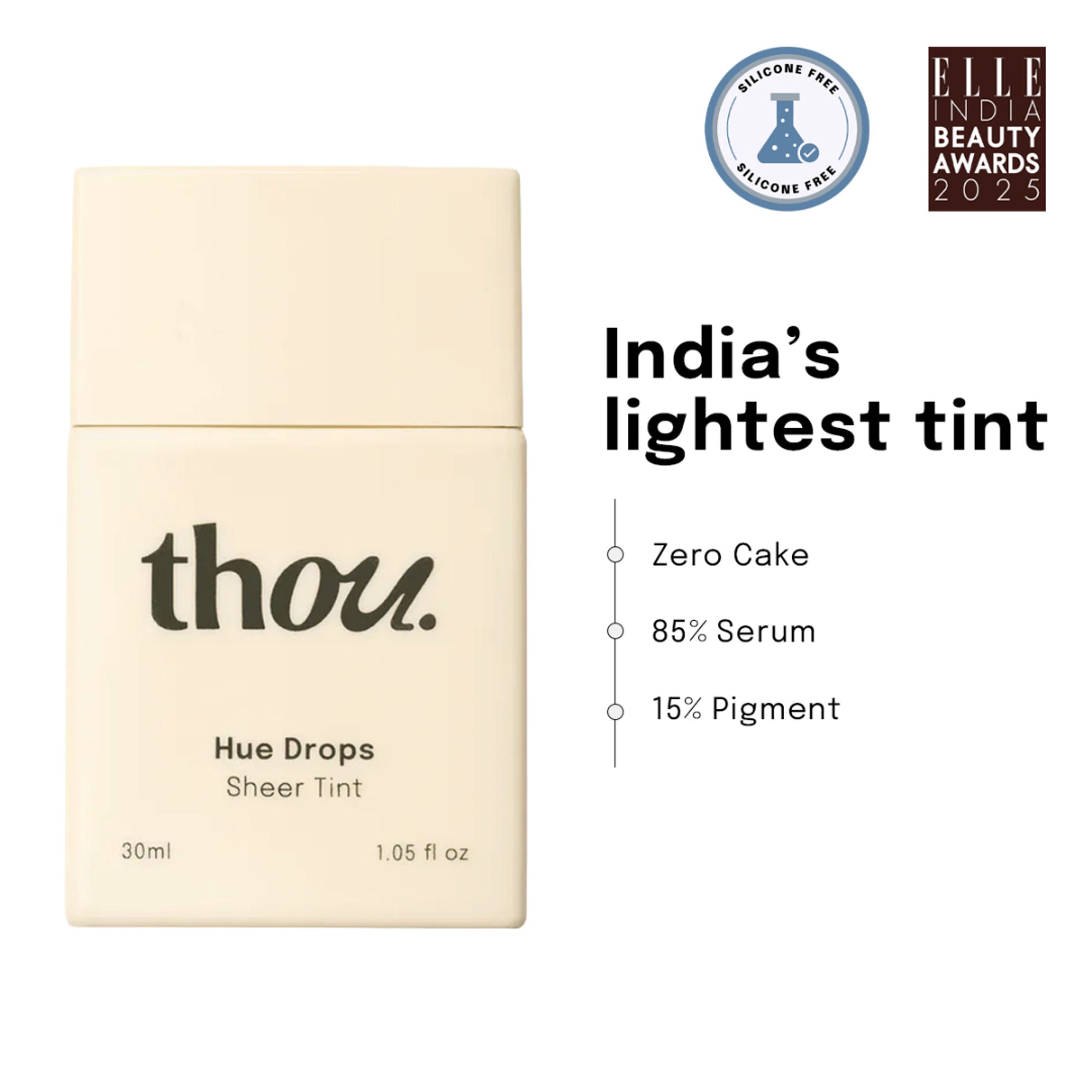Thou Hue Drops Sheer Skin Tint - 140 Neutral Warm