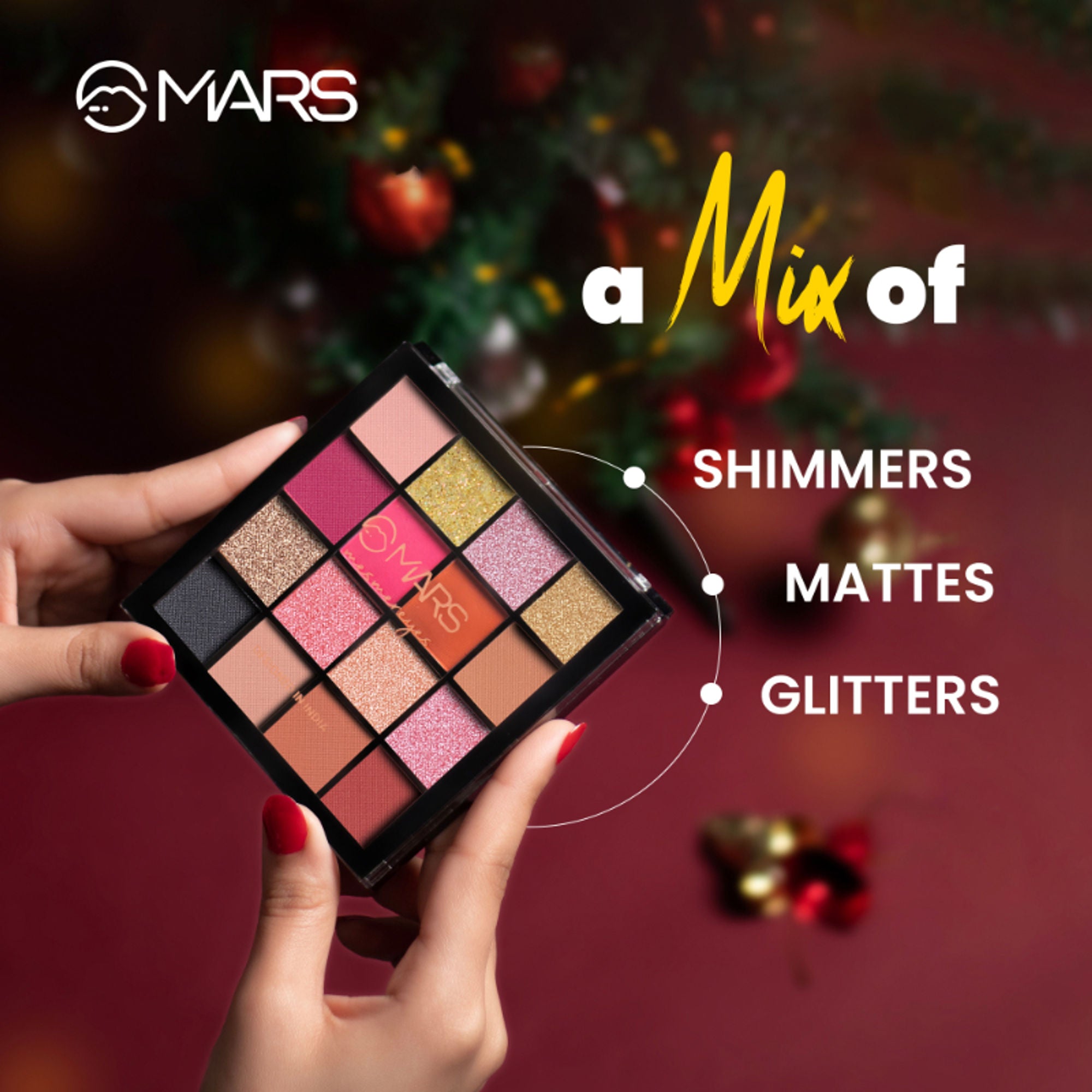 MARS Cosmetics Mesmereyes Eyeshadow Palette - 1