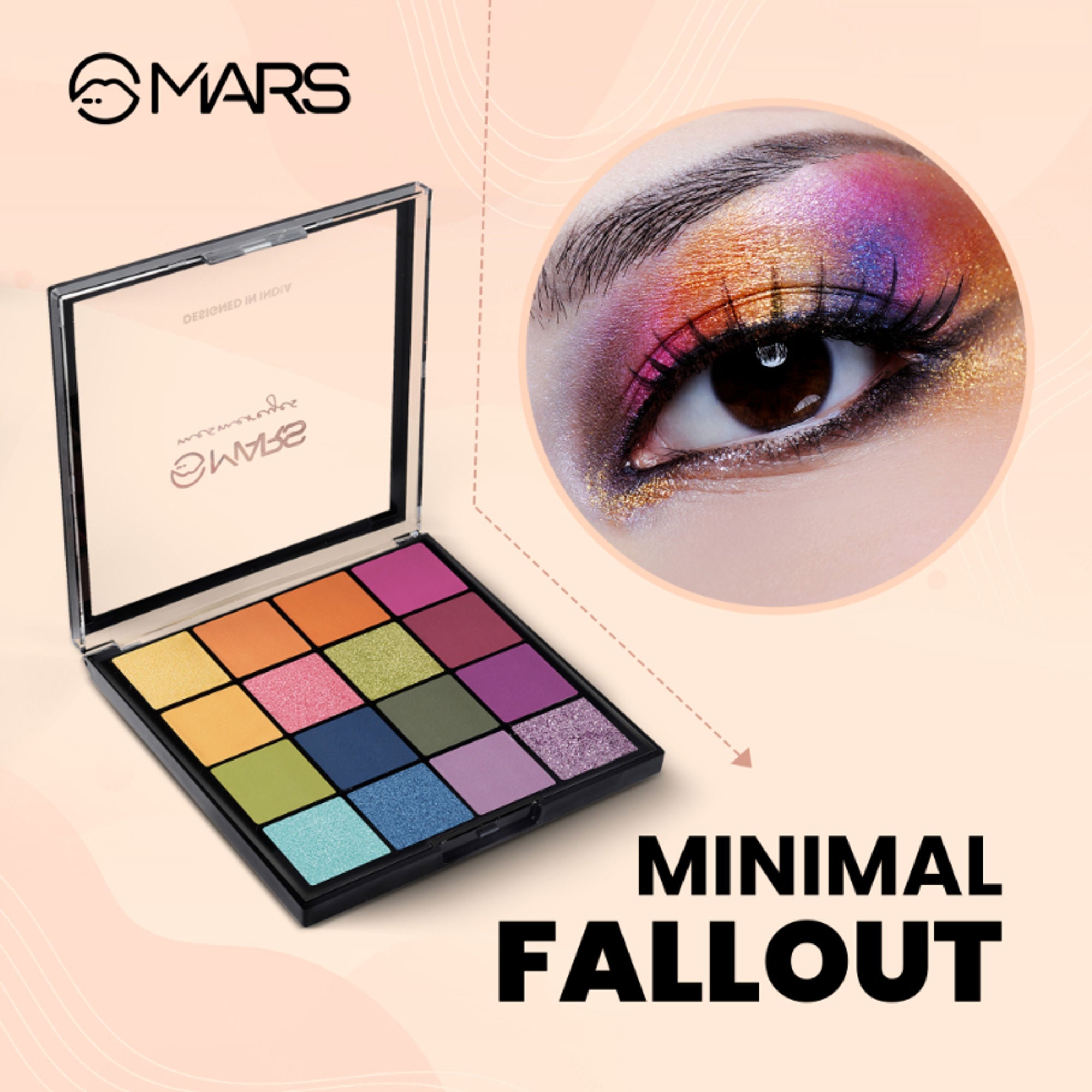 MARS Cosmetics Mesmereyes Eyeshadow Palette - 3