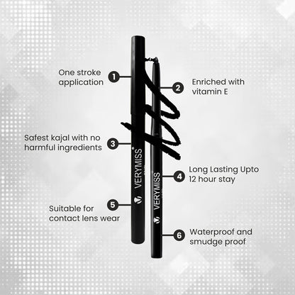 VERYMISS Intense Black Kajal - Distacart