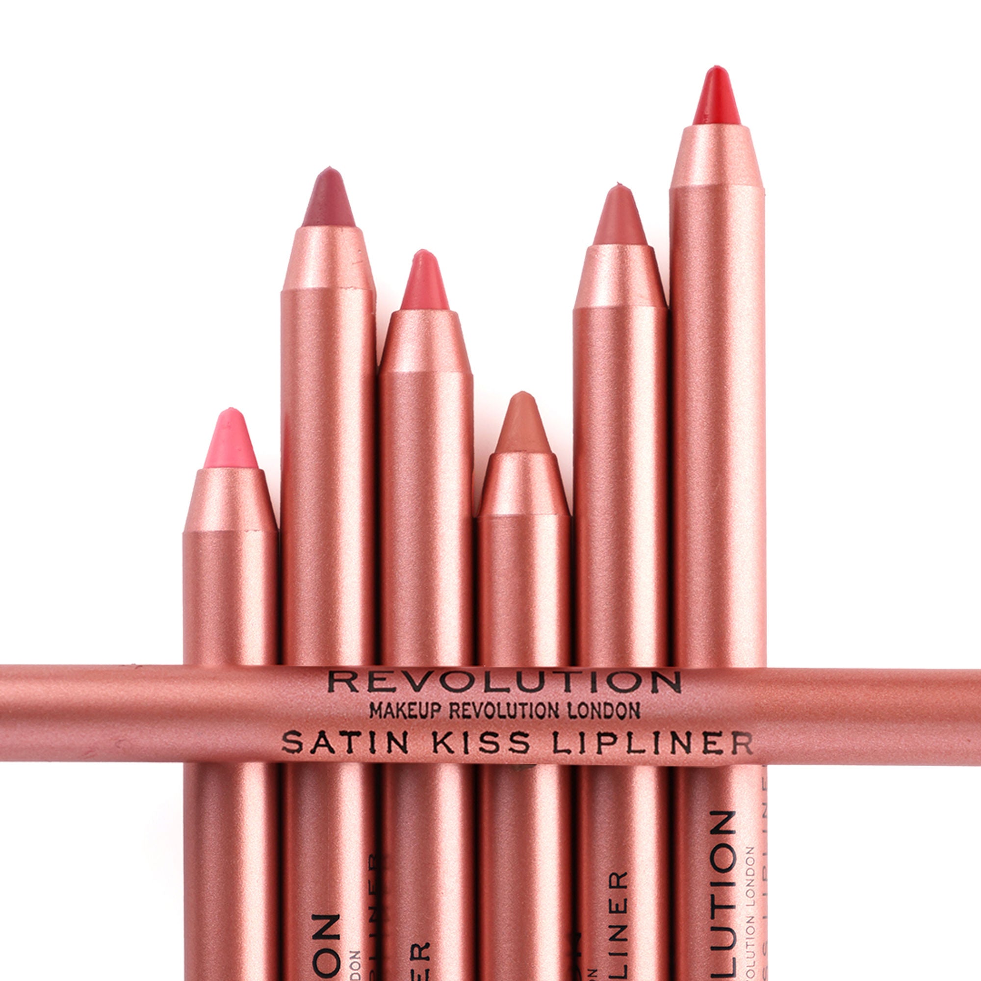 Makeup Revolution Satin Kiss Lip Liner - Muted Red - Distacart