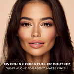 Thumbnail for Makeup Revolution Satin Kiss Lip Liner - Fling Deep Nude - Distacart