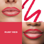 Thumbnail for Makeup Revolution Satin Kiss Lip Liner - Ruby Red - Distacart