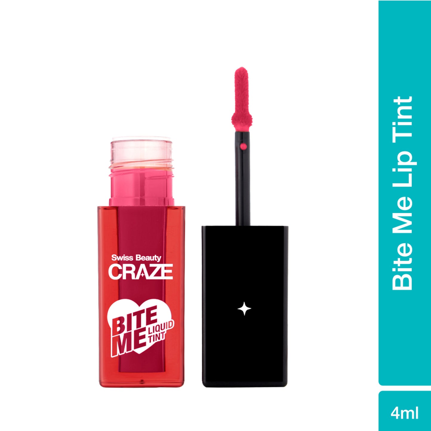 Swiss Beauty CRAZE Bite Me Liquid Tint - 3 Baddie Berry - Distacart