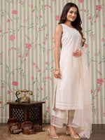 Thumbnail for Ode by House of Pataudi Regular Kurta with Trousers - Distacart