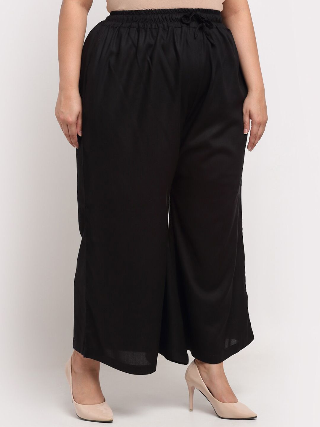 TAG 7 Women Mid Rise Ethnic Palazzos - Distacart