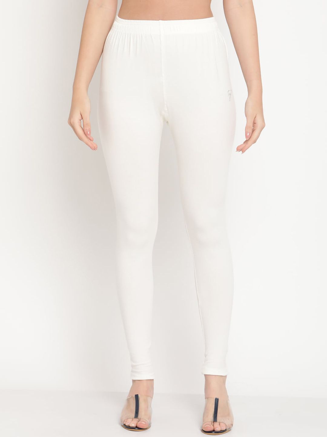 TAG 7 Women Pack Of 2 Solid Comfort Fit Ankle-Length Cotton Leggings - Distacart