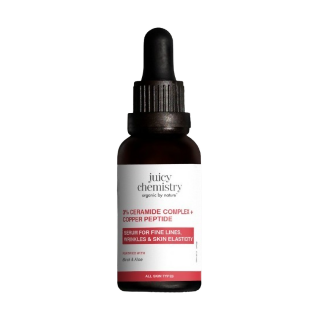 Juicy Chemistry 3% Ceramide Complex + Copper Peptide Face Serum - Distacart