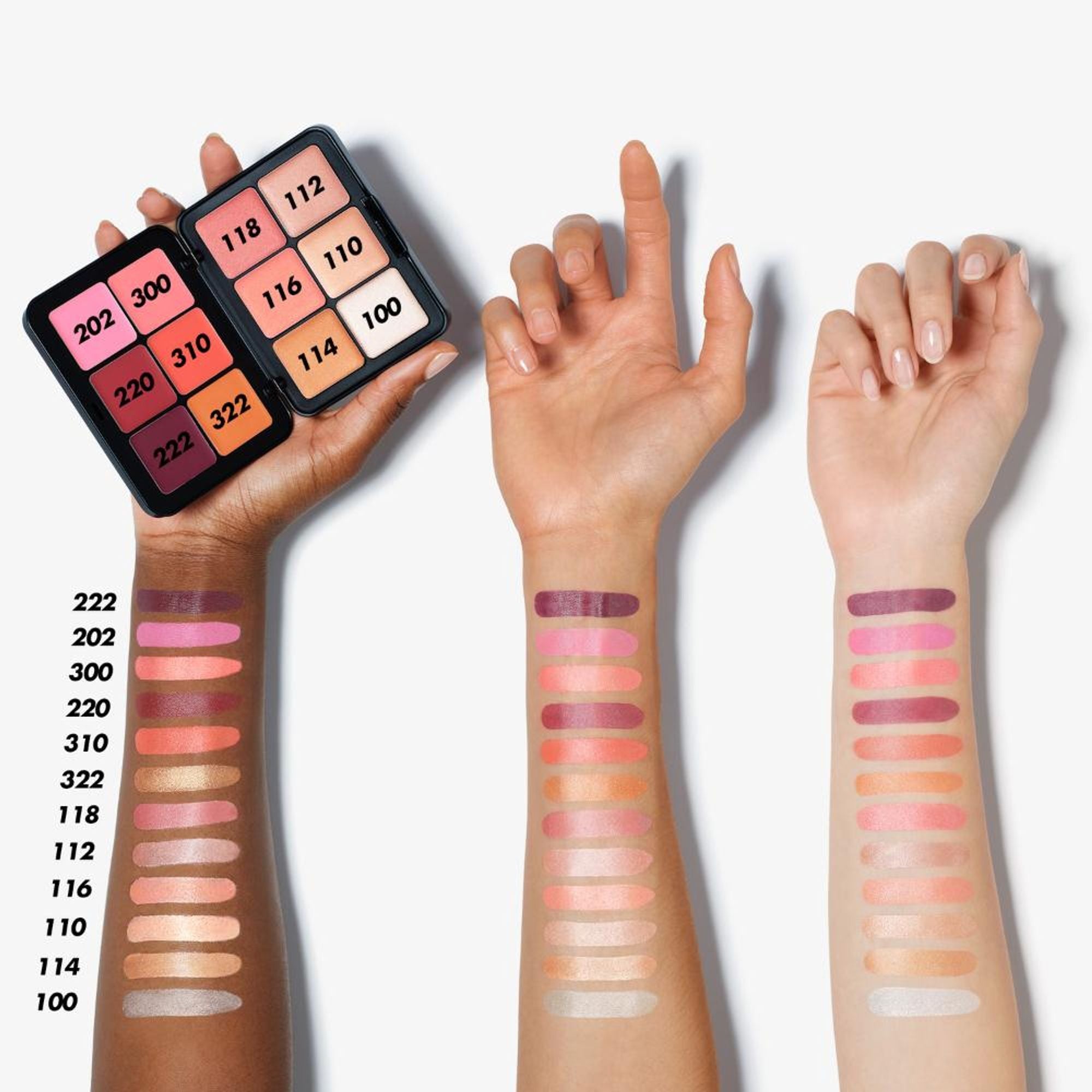 MAKE UP FOR EVER HD Skin Blush & Glow Palet - Distacart