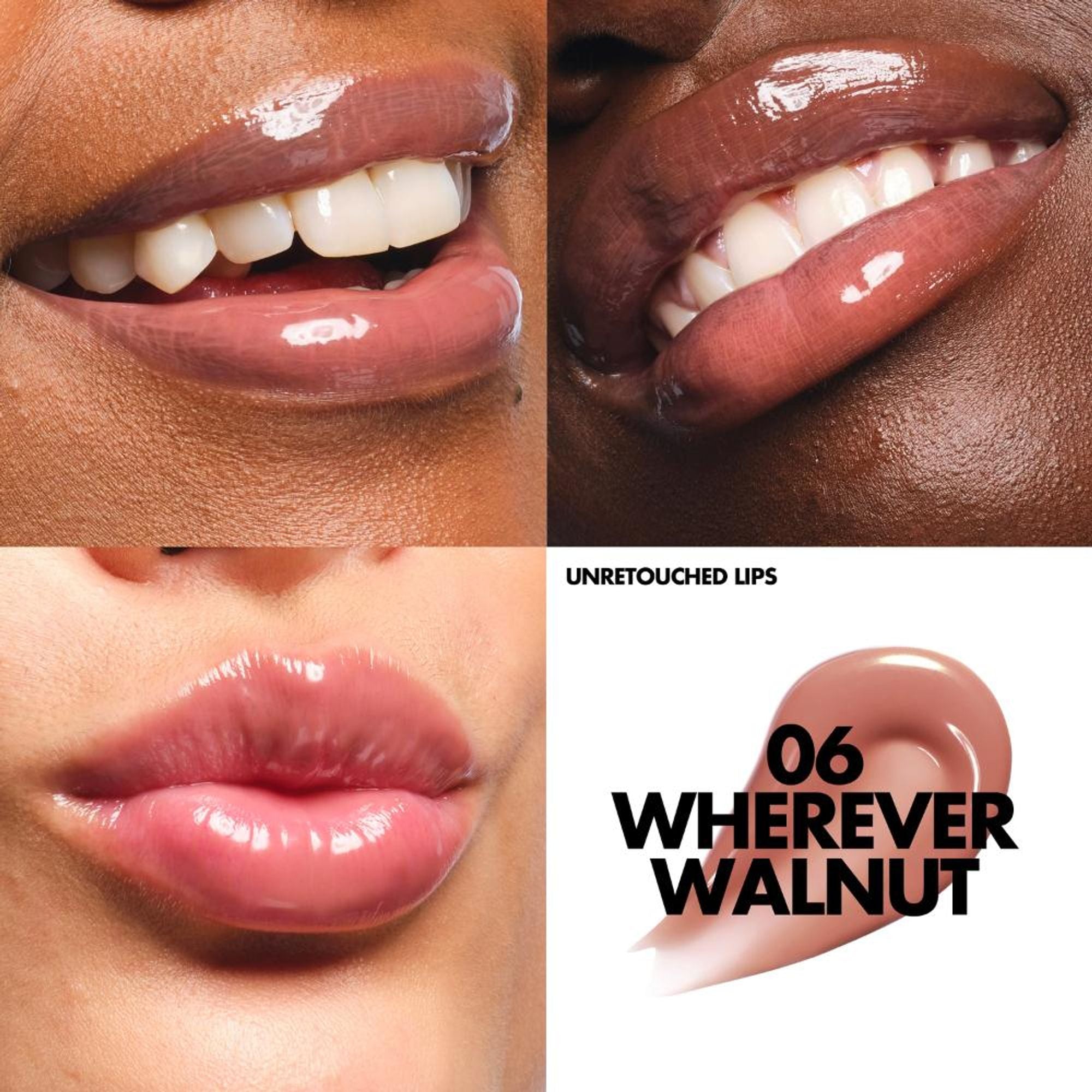 MAKE UP FOR EVER Super Boost Lip Gloss - 06 Wherever Walnut - Distacart