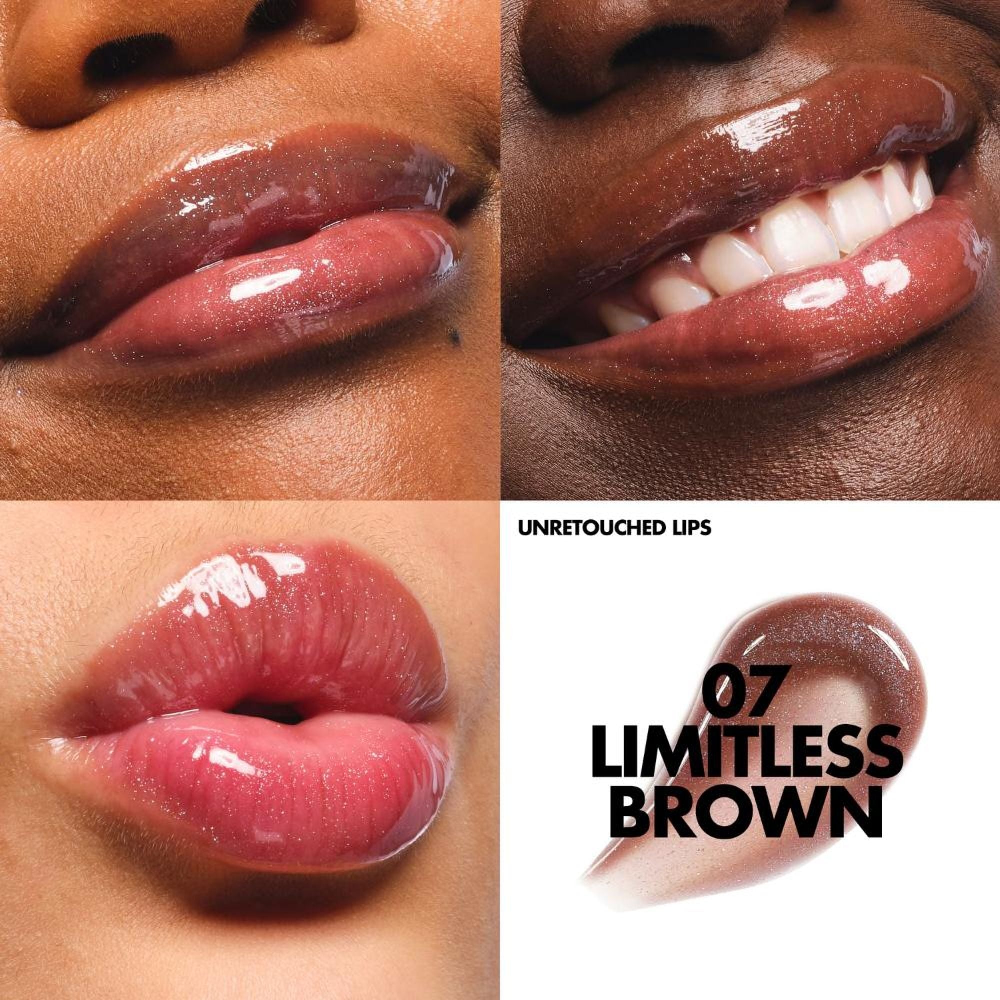 MAKE UP FOR EVER Super Boost Lip Gloss - 07 Limitless Brown - Distacart