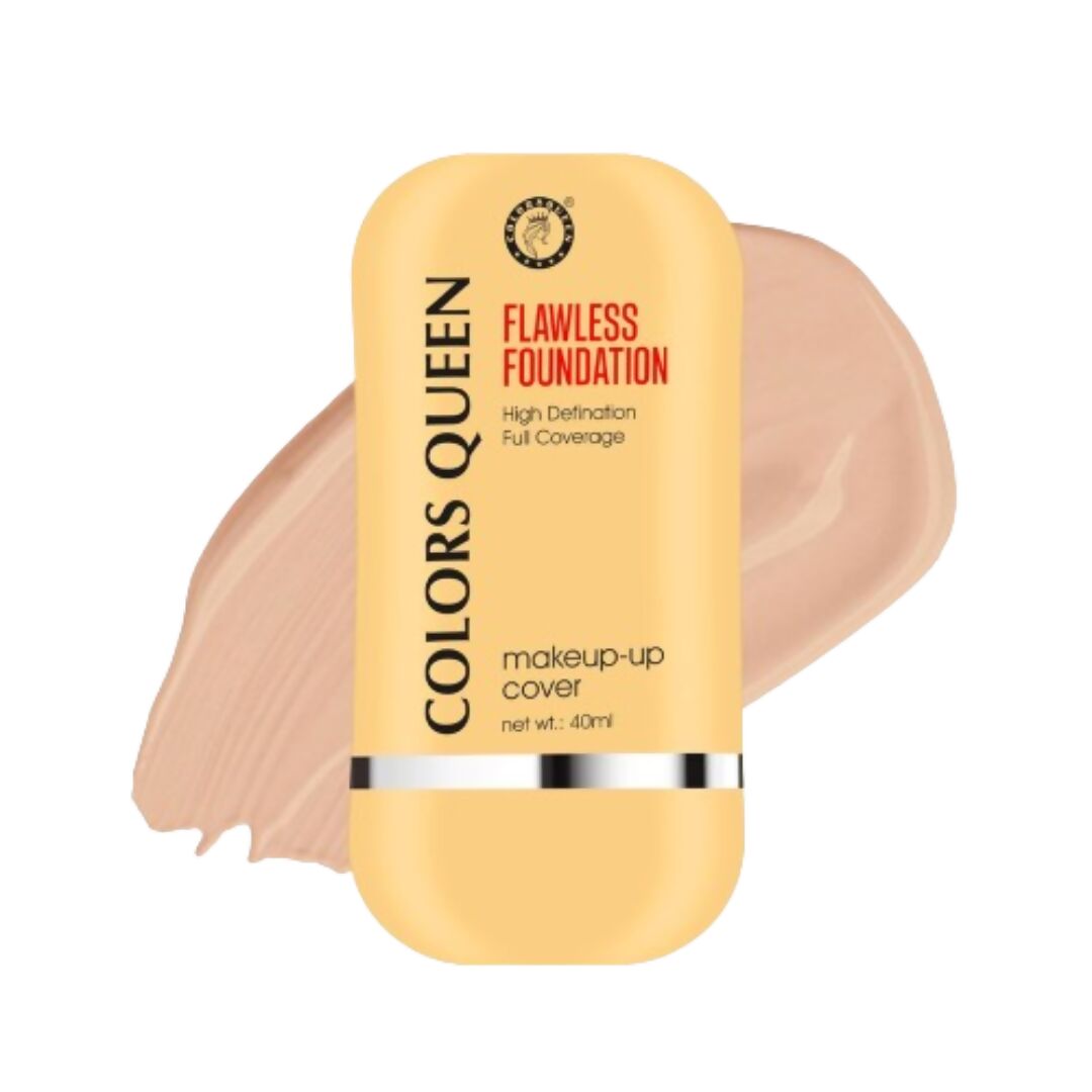 Colors Queen Flawless Foundation – 02 Rose Blush - Distacart