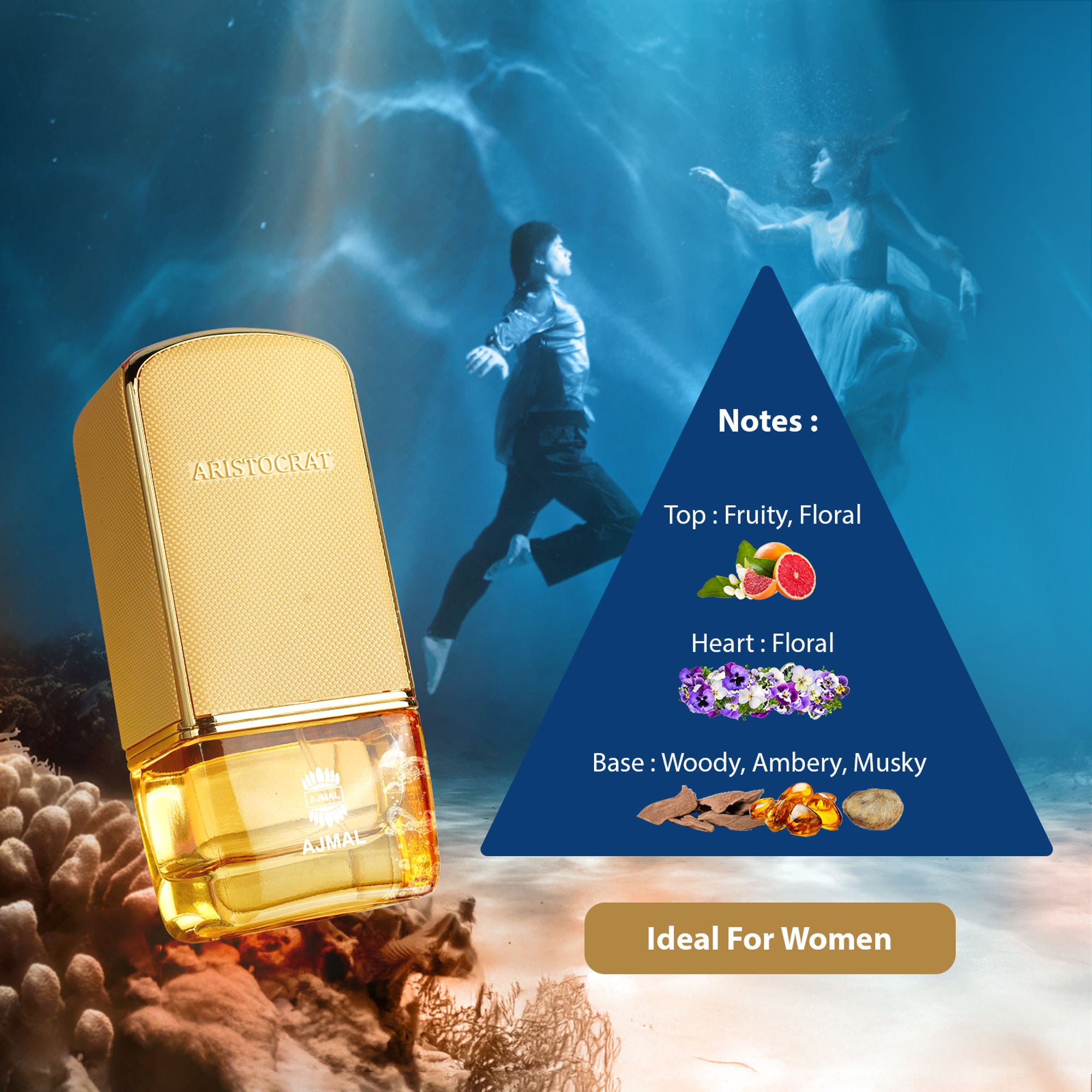 Ajmal India Aristocrat Coral Eau De Parfum