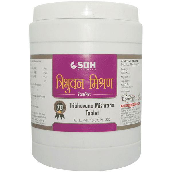SDH Naturals Tribhuvana Mishrana Tablet