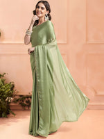 Thumbnail for Mitera Sequinned Ready to Wear Saree