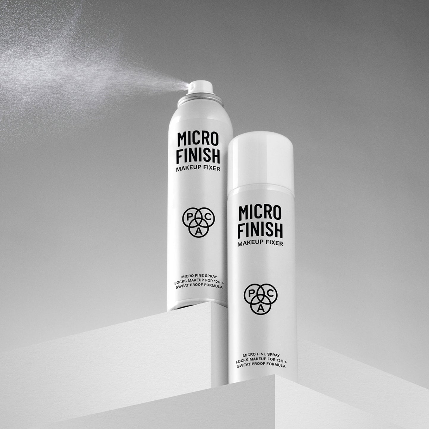 PAC Studio Micro Finish Makeup Fixer Spray - Quick Drying Microfine Mist, Longlasting Sweatproof Formula - Distacart