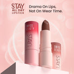 Thumbnail for Swiss Beauty Stay All Day Lipstick - 06 Flirty - Distacart