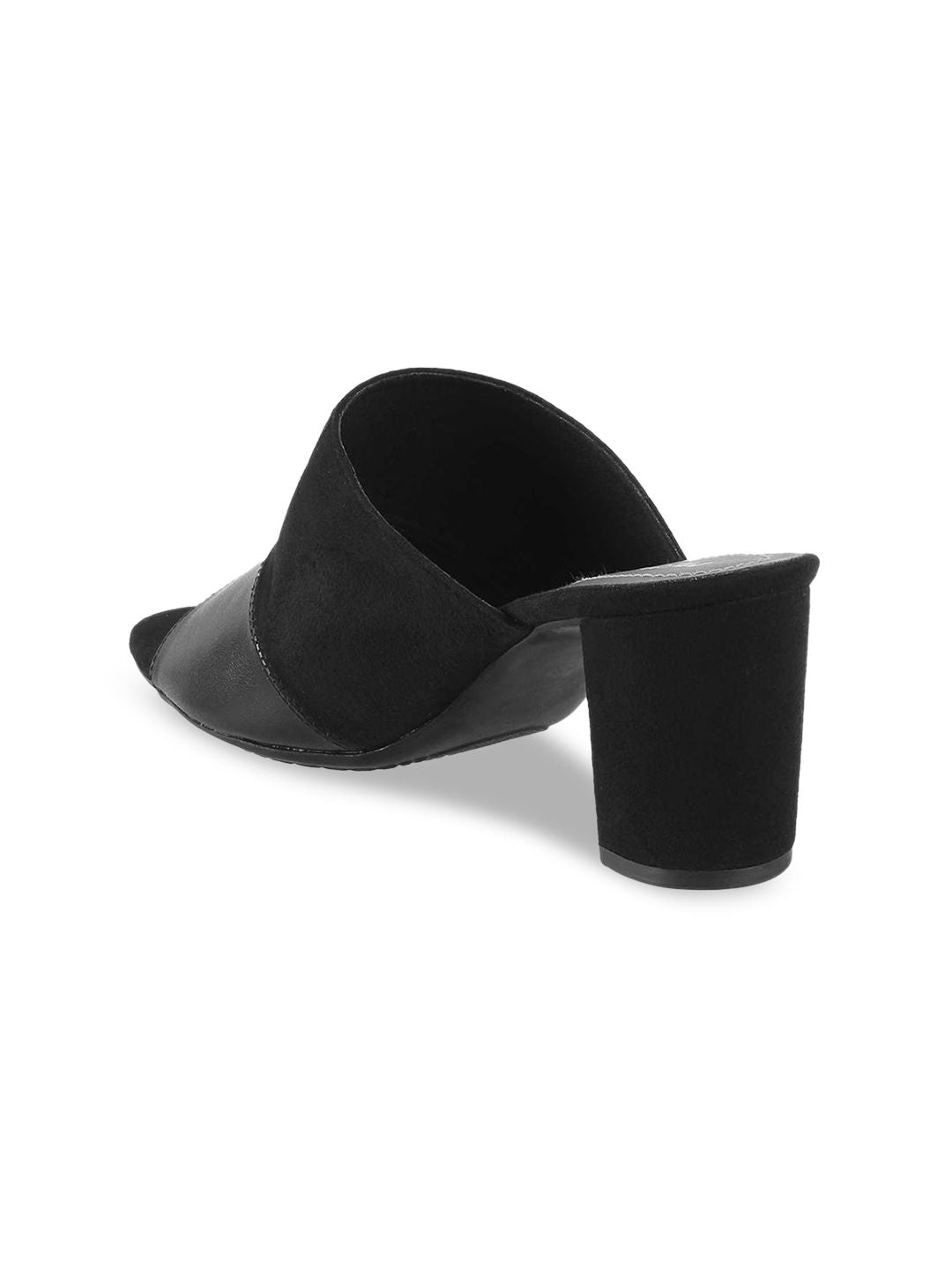 Metro Open Toe Block Heels