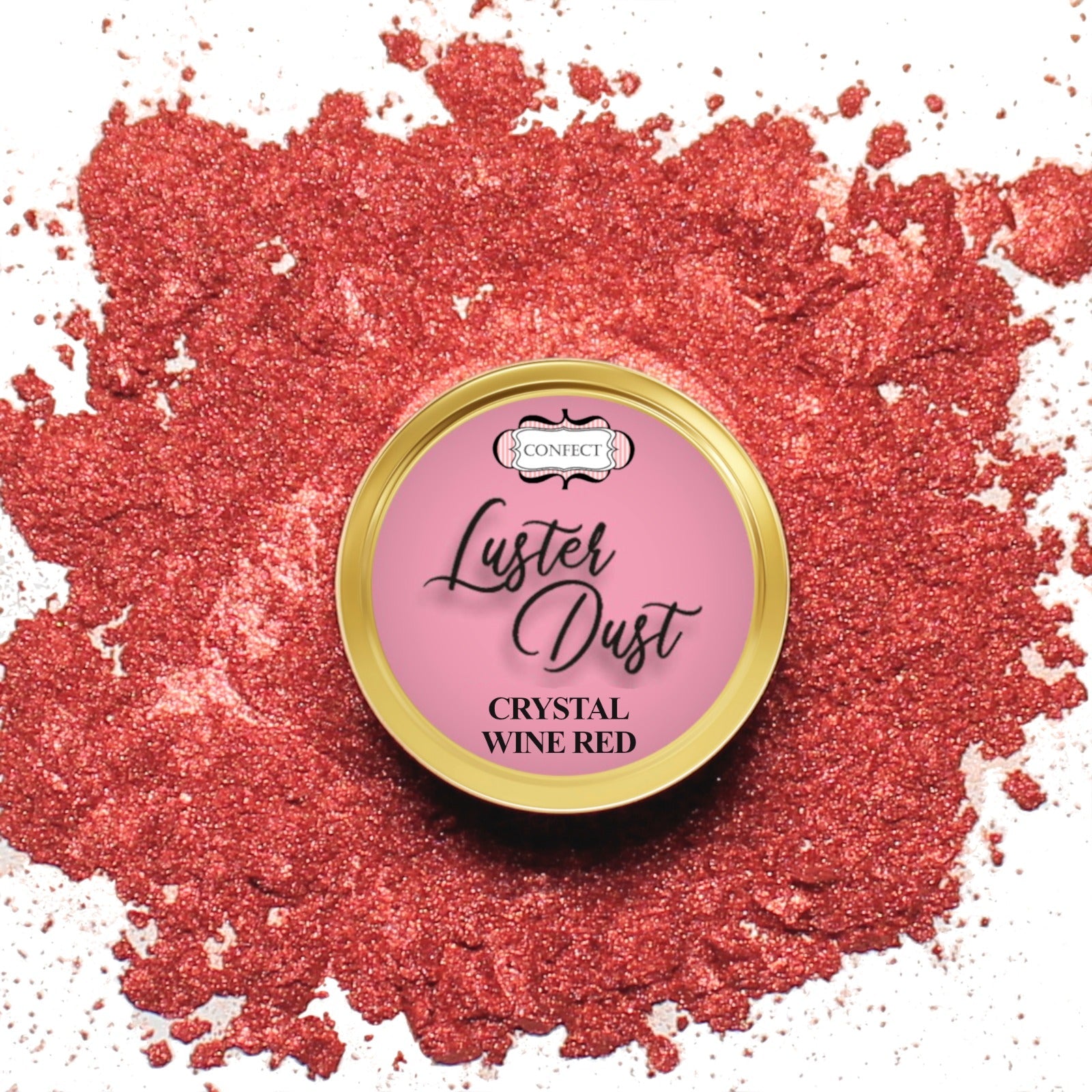 edible luster dust pack of 5 sangria red mauve cherry blossom two tone wine red 25 gm