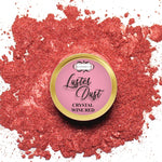Thumbnail for edible luster dust pack of 5 sangria red mauve cherry blossom two tone wine red 25 gm
