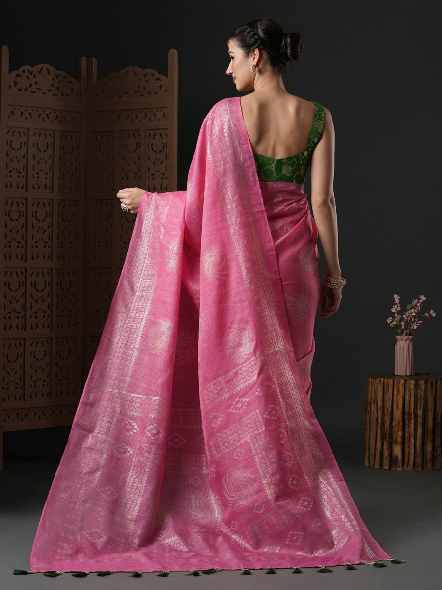 Anouk Ethnic Motifs Printed Zari Kota Saree - Distacart