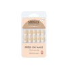 shills professional reusable press on nails french oval spn713