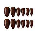 Thumbnail for shills professional reusable press on nails almond spn605