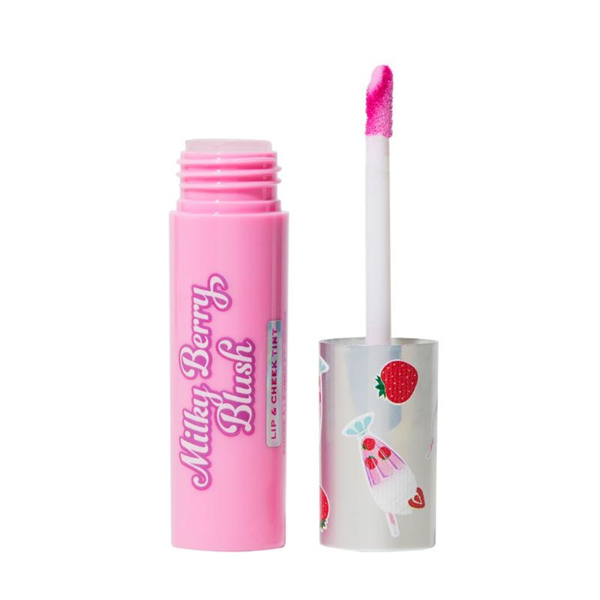 Makeup Revolution Milkshake Lip + Cheek Tint - Pink Passion - Distacart
