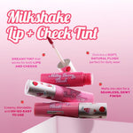 Thumbnail for Makeup Revolution Milkshake Lip + Cheek Tint - Strawberry Shake - Distacart