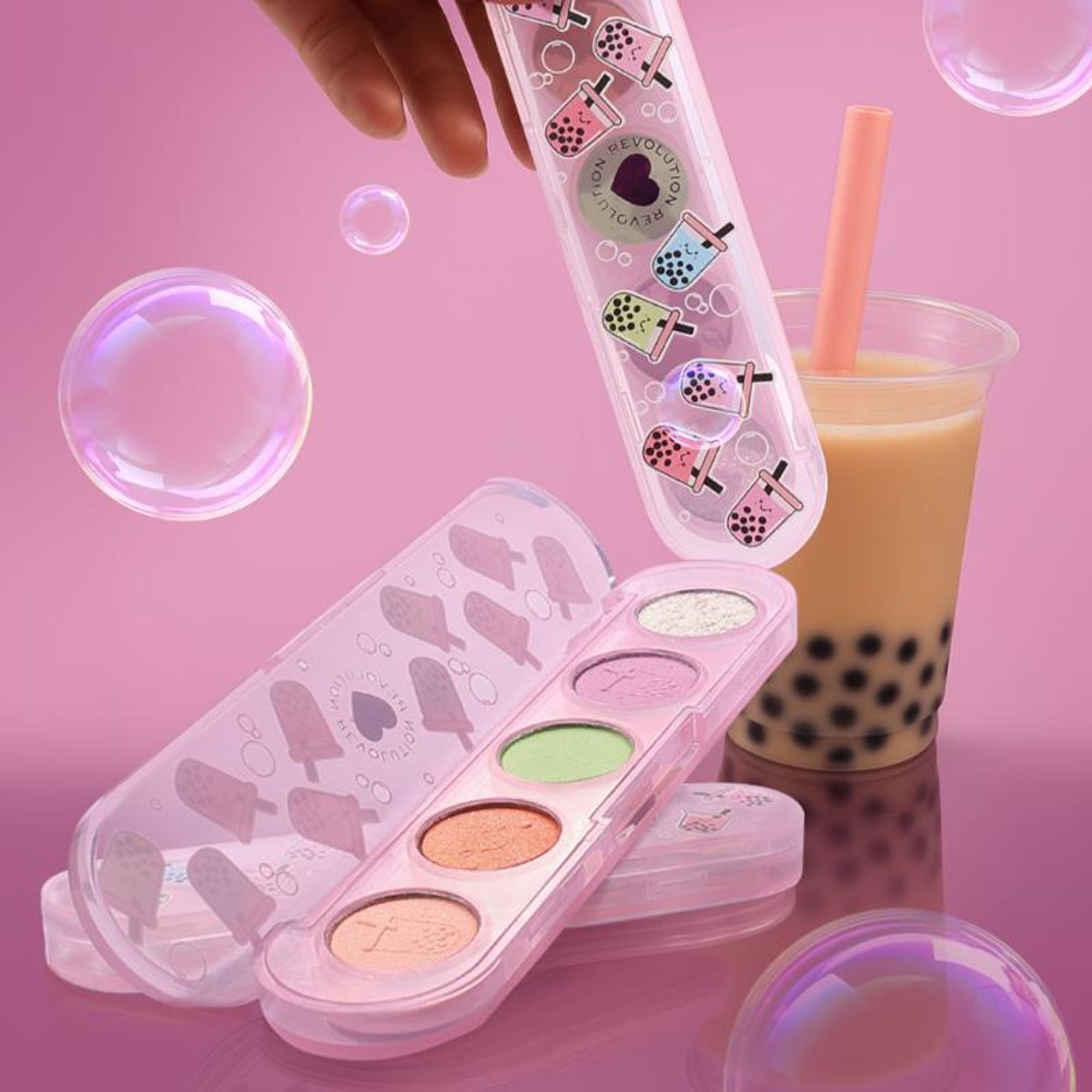 Makeup Revolution Bubble Eyeshadow Palette - Tea Mini Matchi