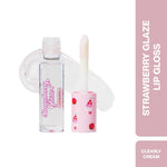 Thumbnail for Makeup Revolution Strawberry Glaze Lip Gloss - Clearly Cream