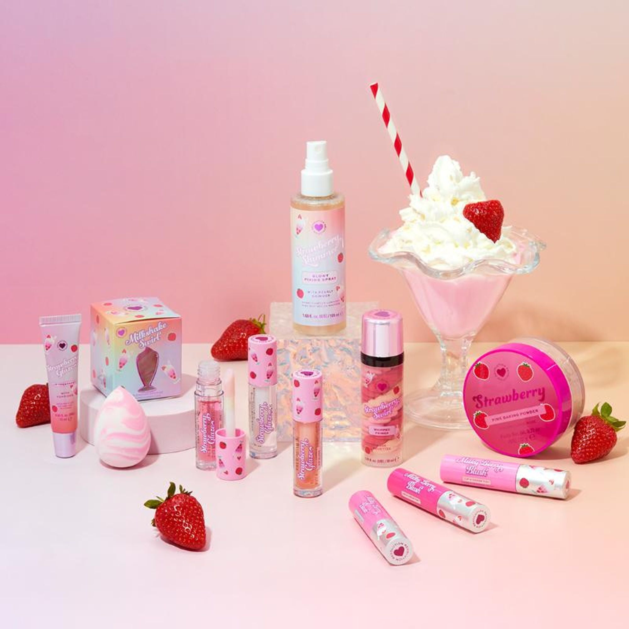 Makeup Revolution Milkshake Lip + Cheek Tint - Berry Burst