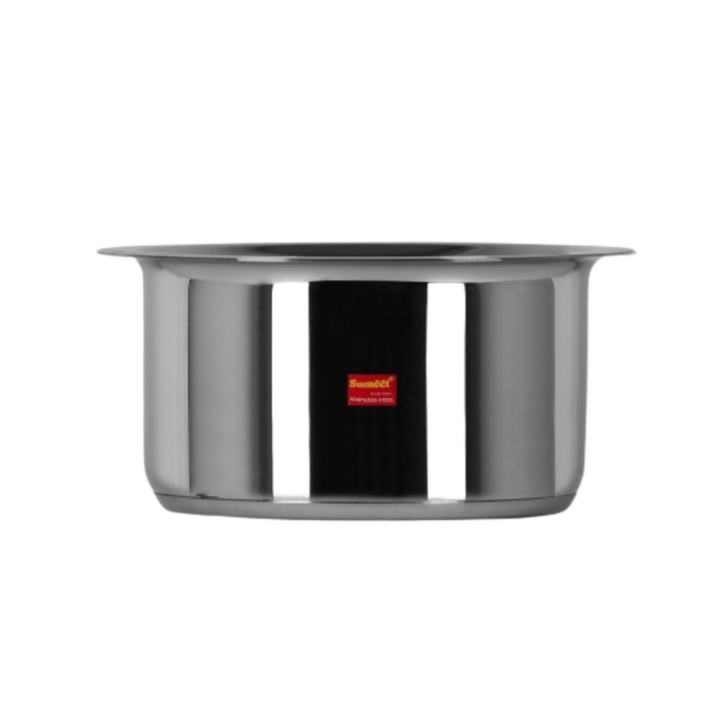 Sumeet Stainless Steel Encapsulated Bottom Induction & Gas Stove Friendly Container - Dista