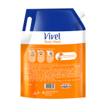 Thumbnail for Vivel Moisturizing Body Wash Glycerin & Honey Shower Gel Supersaver XL Refill Pouch - Distacart