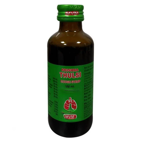 MVM Ayurveda Krishna Thulasi Cough Syrup - Distacart
