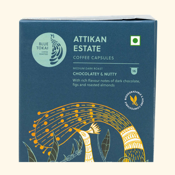 Blue Tokai Attikan Estate Coffee Capsules - Distacart