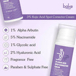 Thumbnail for BAKE 3% Kojic Acid Spot Corrector Cream with Alpha Arbutin for Pigmentation