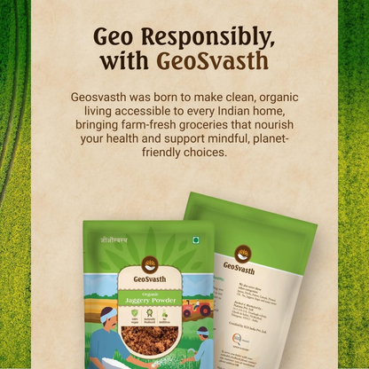 GeoSvasth Organic Jaggery Powder - Dista